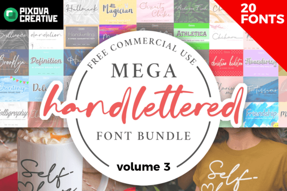 Download Mega Handlettered Vol. 3 - Red Collection