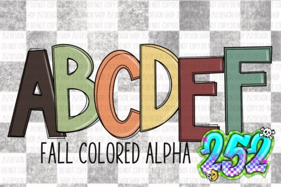 Download Fall Colored Alpha Set - Red Collection