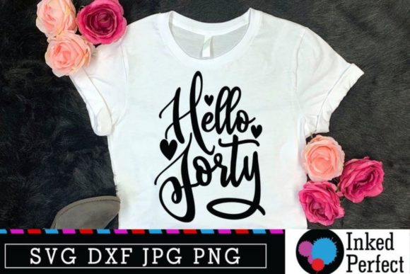 Download Hello Forty Hand-Lettered Font - Red Collection