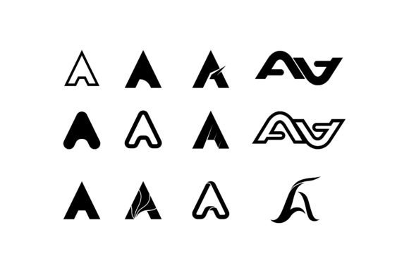 Download A Logo Design Font and a Letter Design - Sign font Collection